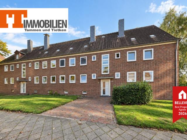 TT: Wohnen mit Gartenidylle – charmante 3 Zimmer Eigentumswohnung in Voslapp!