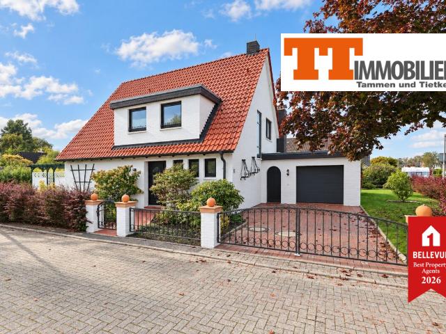 TT: Charmantes Einfamilienhaus mit herrlichem Garten in Fedderwarden – ein Zuhause zum Wohlfühlen!