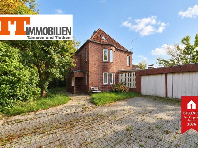 TT: Ein Haus mit Geschichte, ein Grundstück voller Möglichkeiten – Ihre Chance im idyllischen Rüstersiel!