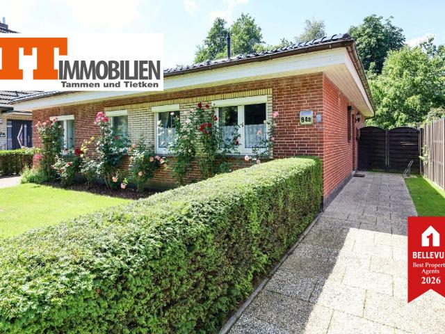 TT: Großzügig wohnen, individuell gestalten – Bungalow mit Stil und Potenzial!