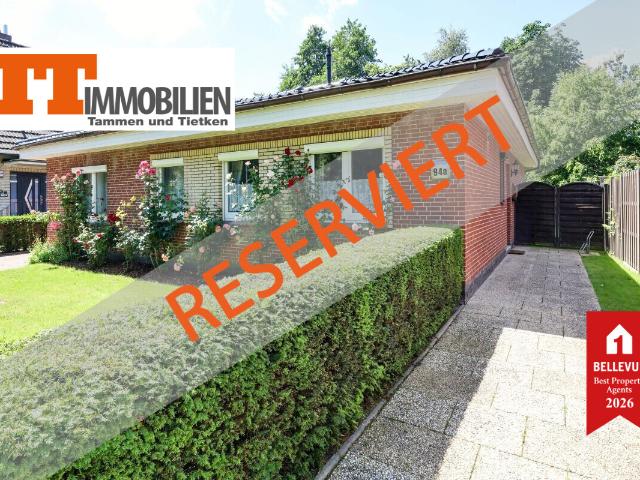 TT: Großzügig wohnen, individuell gestalten – Bungalow mit Stil und Potenzial!