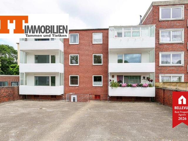 TT: Investition mit Zukunft: Gepflegtes Mehrfamilienhaus mit Süd Balkonen am Bismarckplatz!