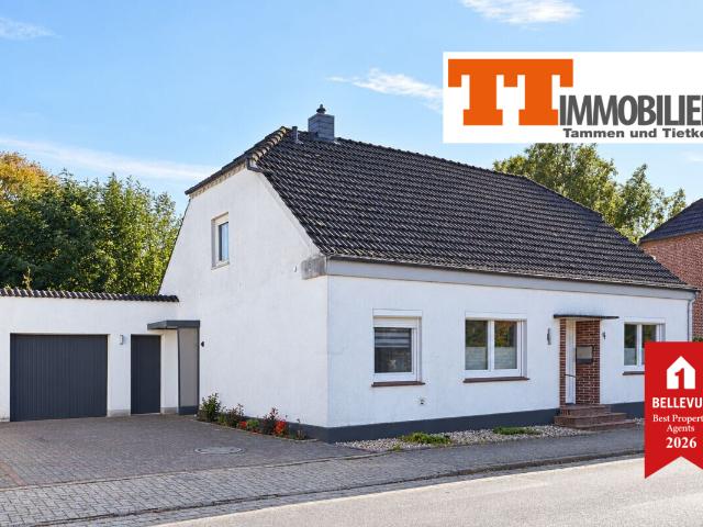 TT: Ländliche Idylle trifft auf gemütliches Wohnen – Einfamilienhaus mit großem Garten in Sengwarden!