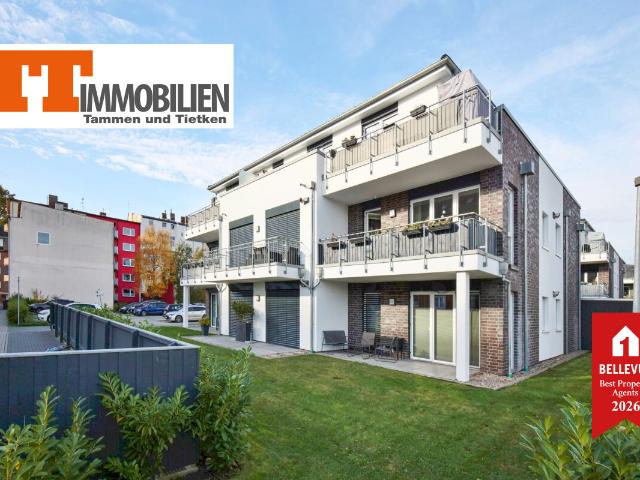TT: Lichtdurchflutete 3 Zimmer Wohnung in ruhiger Lage nahe dem Kurpark in Wilhelmshaven!