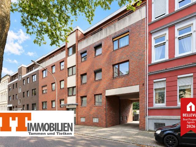 TT: Sonnige 2 Zimmer Wohnung mit Süd Balkon und Stellplatz in Wilhelmshaven Bant!