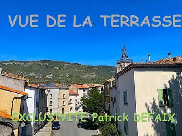 Tuchan 11350 Achat / Vente maison 4 pièces t4 terrasse