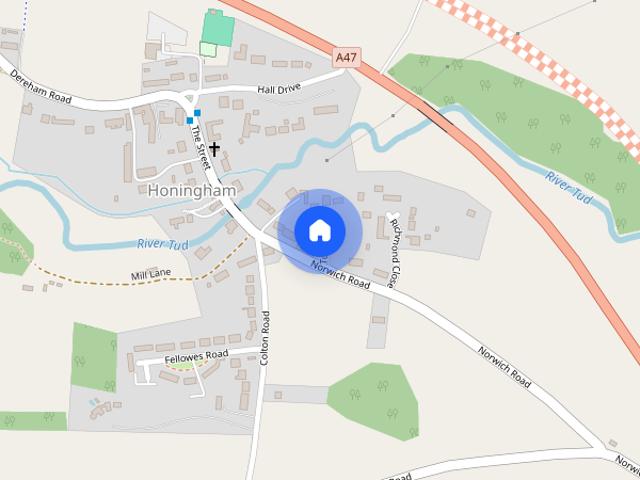 Tud Lane, Honingham