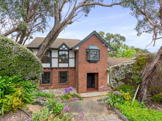 Tudor character, generous family living and a leafy outlook in the heart of Belair