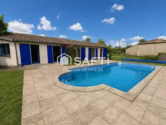 Tugéras Saint Maurice 17130 Achat / Vente maison 6 pièces t6