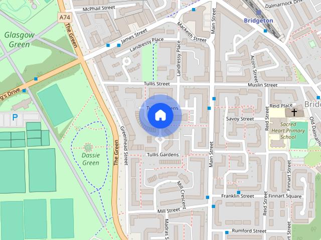 Tullis Gardens, Bridgeton, Glasgow, G40