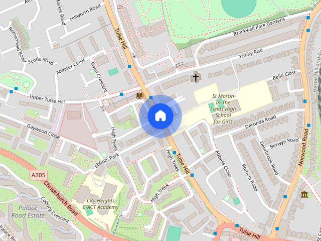 Tulse Hill, Brixton,Clapham, Balham,Herne Hill,Streatham, SW2