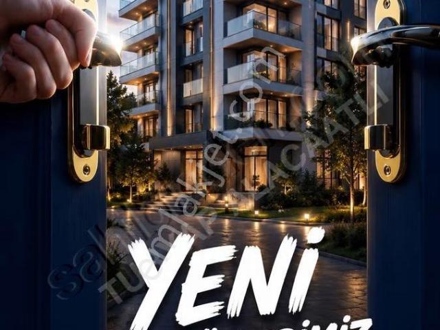 Turyaptan Safran Residence'da Büyük Tip 1+1 Satılık Daire
