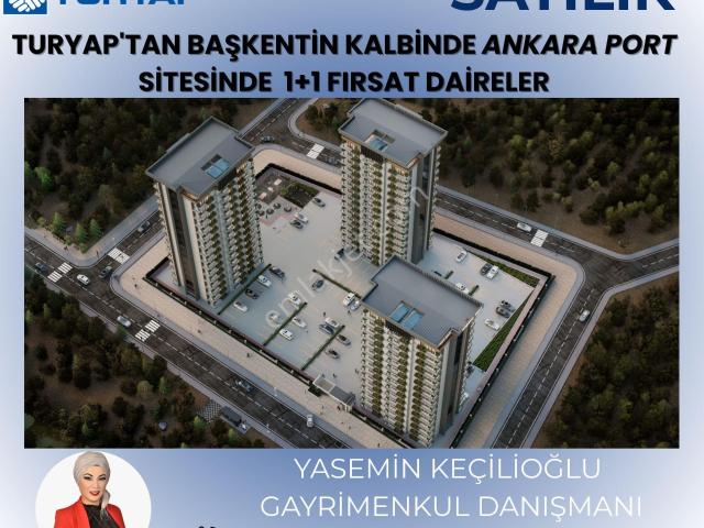 Turyaptan Pursaklar Ankara Port Sitesinde Vade Fırsatlı 1+1