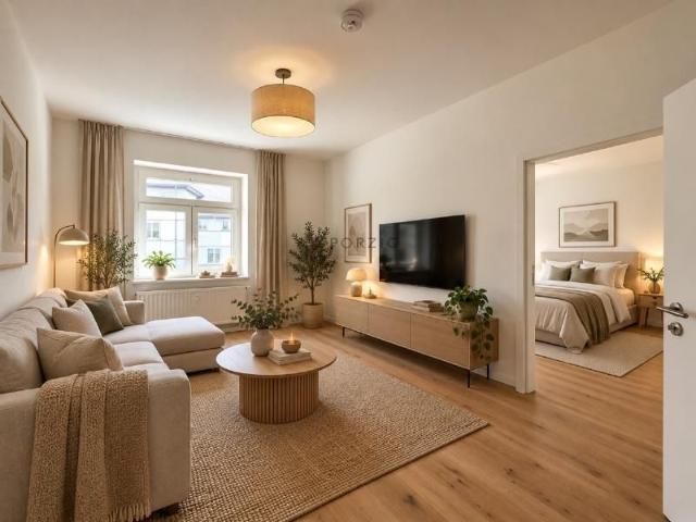 Tür auf. Wohlfühlen. Bleiben. – 2 Räume mit Balkon