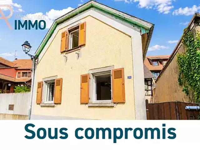 Turckheim 68230 Achat / Vente maison 4 pièces t4 terrasse