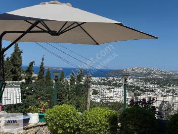 Turgutreis Karabağ Tam Müstakil Deniz Manzaralı Tripleks Villa
