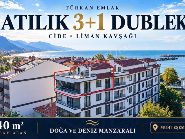 Türkan Emlaktan Liman Kavşağında Deniz Manzaralı 3+1 Dubleks
