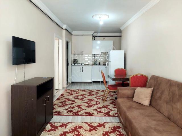 Turkuaz'dan Mevlana'da Eşyalı Kiralık 1+1