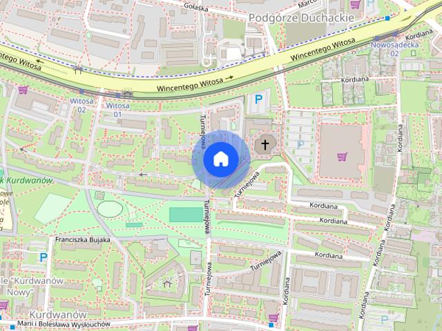 Turniejowa | 2 pokoje | 50 m² | osobna kuchnia | Kurdwanów