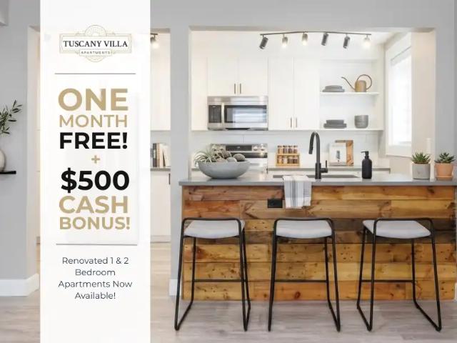 Tuscany Villa Apartments Downtown Edmonton