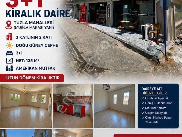 Tuzla Mah Merkezde 3+1 Kiralık Daire