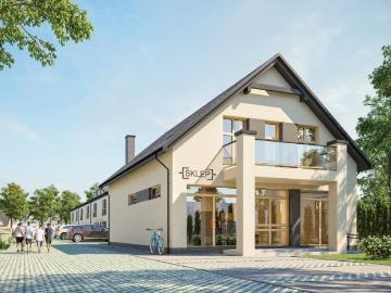 Nowoczesne mieszkanie z antresolą i balkonem w Tyczynie