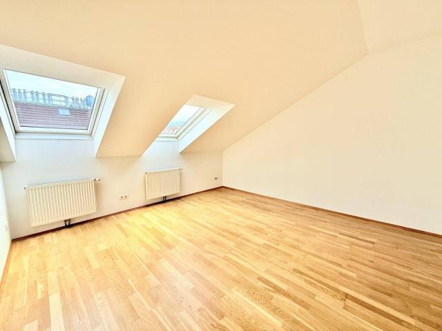 U1 in 5 Minuten erreichbar Kurzzeitvermietung möglich Lift im Haus Zusammenlegung von Wohnungen möglich Dachgeschoß Ausblick