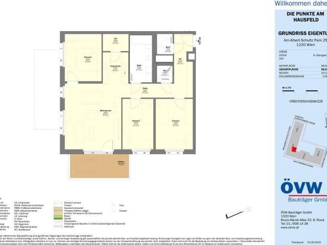 U2 Lina Loos Platz Oberes Hausfeld FAMILIENTRAUM ERSTBEZUG Top 2.38