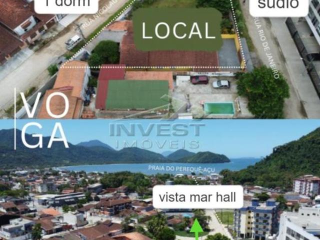Ubatuba Perequê açú, Pré Lançamento Stúdios e apartamentos 01 suíte, 380 mts da praia