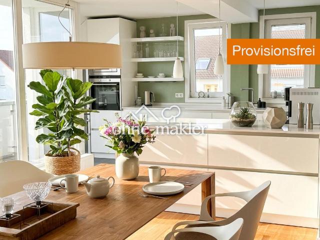 Über den Dächern des Malerviertels –Wunderschöne Dachgeschosswohnung mit traumhafter Terrasse