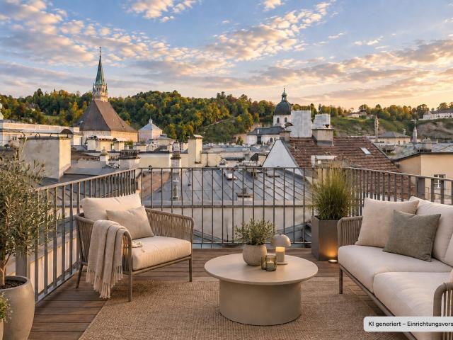 Über den Dächern der Altstadt – mit eigener Dachterrasse