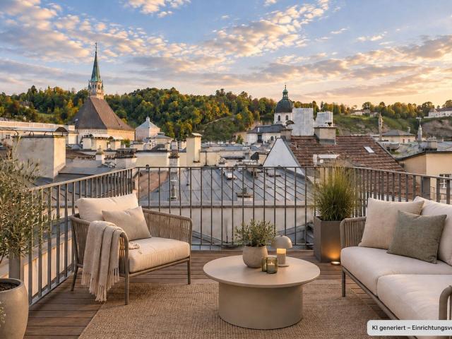 Über den Dächern der Altstadt mit Eigener Dachterrasse