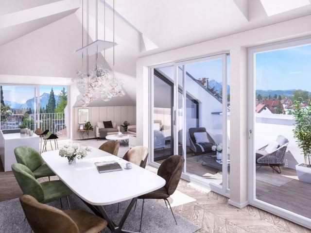 Über den Dächern der Riedenburg – Exklusives Dachgeschosswohnen mit Terrasse und Weitblick
