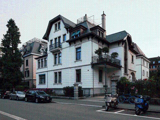 Über den Dächern von Zürich!