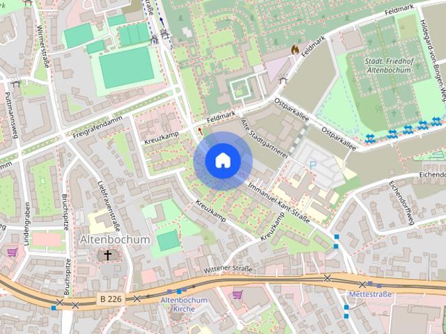Über den Dächern von Altenbochum !
