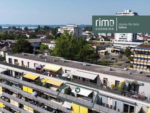 Über den Dächern von Bregenz – sonnige 3 Zimmer Wohnung mit Aussicht und Terrasse