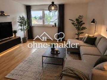 Über den Dächern von Forchheim, 3 Zi Wohnung, zentral und modern Nähe Kaiserpfalz