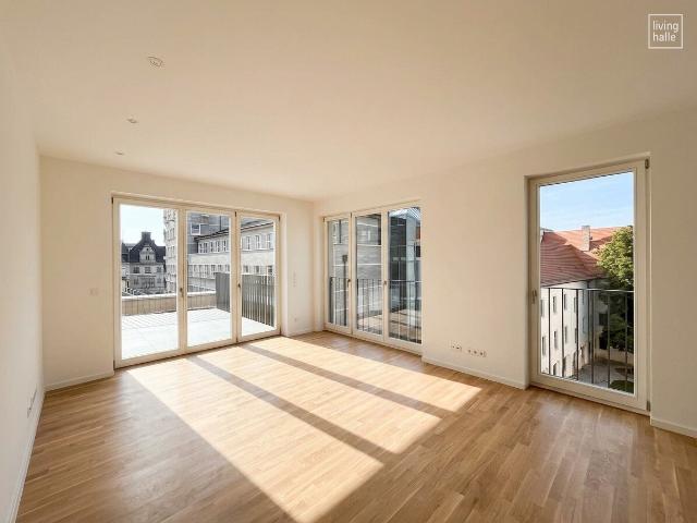 Über den Dächern von Halle – Ihr neues Zuhause mit wunderschöner Dachterrasse!