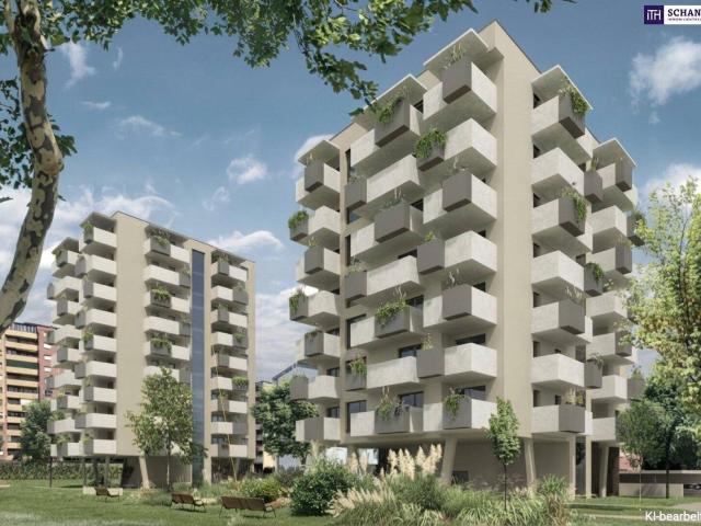 Über den Dächern von Klagenfurt – 2 Zimmer Neubau mit 16 m² Balkon