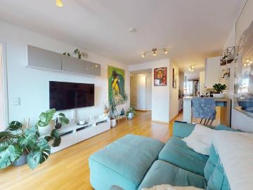 Über den Dächern Wiens – neuwertige 3 Zimmer Wohnung mit LOGGIA & Stadtblick