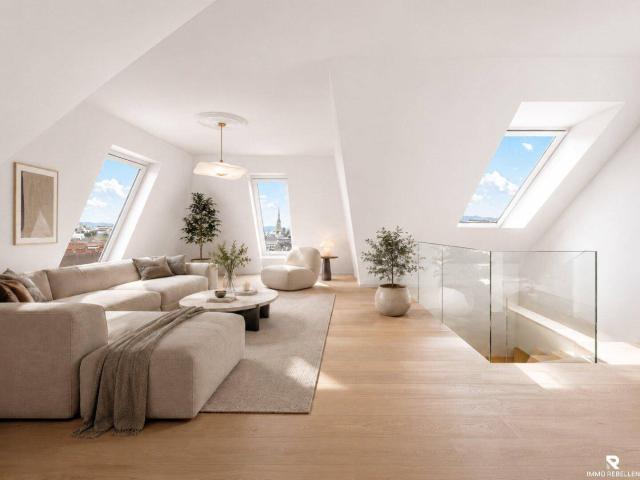 Über den Dächern Wiens – 5 Zimmer Maisonette mit Terrasse und Stephansdom Blick