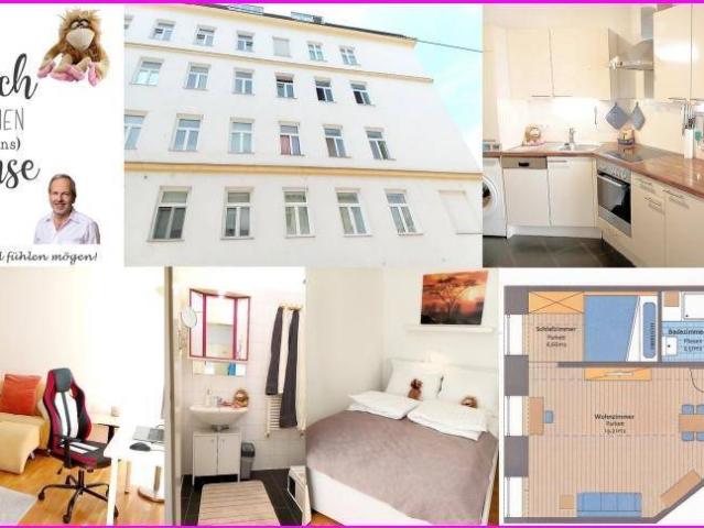 Übergangswohnen ALL IN einem Preis + Provisionsfrei + komplett ausgestattet + lichtdurchflutet+Hauptbahnhofnähe +38m² kompakt+ideal aufgeteilt für 1 2 Personen+Kurzzeitmiete von privat+1.Liftstock+einziehen+wohlfühlen