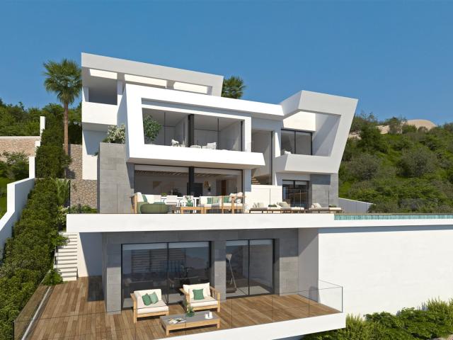 Ubicada en la exclusiva zona de Cumbre del Sol, esta villa o. 536m² Benitachell