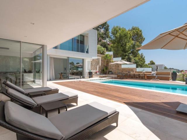 Ubicada en una de las zonas residenciales más exclusivas y c. 445m² Costa d'En Blanes