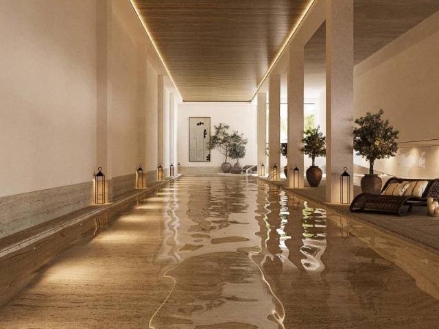 Ubicado en la exclusiva zona de Macenas, este conjunto resid. 75m² El Agua del Medio