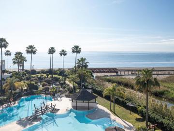 Ubicado en la exclusiva comunidad de Bahía del Velerín, entr. 134m² Estepona