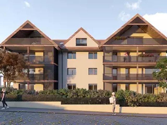 Uffheim 68510 Achat / Vente appartement 3 pièces t3 au dernier étage