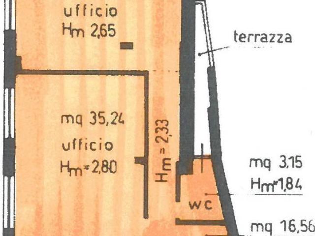 Ufficio bilocale 88mq
