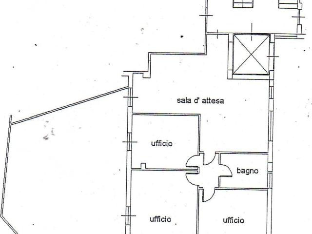 Ufficio quadrilocale 90mq