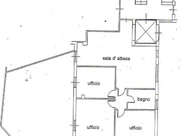 Ufficio quadrilocale 90mq
